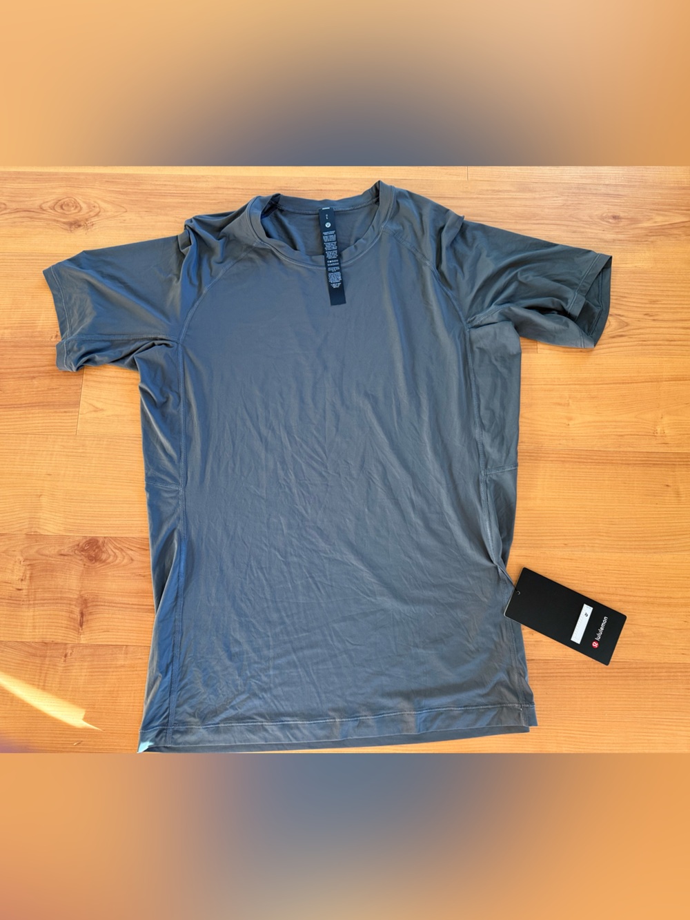 lululemon athletica Men's Unrestricted Power Short Sleeve Tee in Onyx Gray